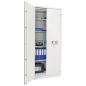 Preview: Rottner Stahlbüroschrank S2 Office 3 Fire Elektronikschloss lichtgrau T05650